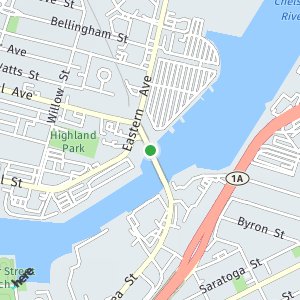 OpenStreetMap - Chelsea Street Bridge, MA