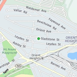 OpenStreetMap - Orient Heights, East Boston, Suffolk, Massachusetts