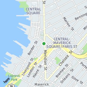 OpenStreetMap - 150 Meridian St #150, East Boston, MA 02128